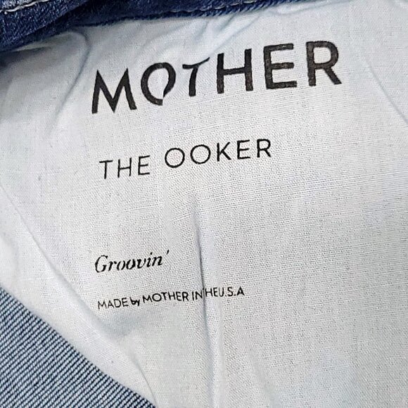 Mother Women The Looker Skinny Jeans Sz 29 Groovin High Rise Medium Wash Stretch - Picture 12 of 15